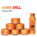 Asma Doll Skincare Gold Set Full Kit 7 Packs